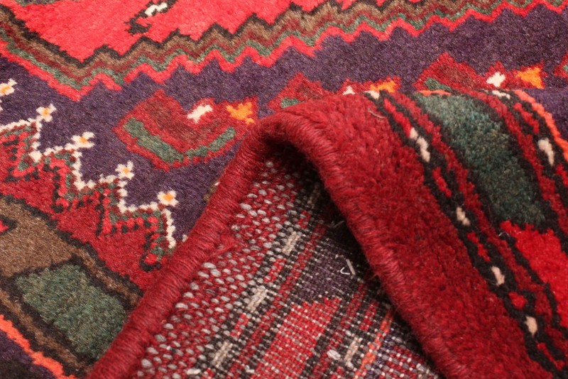 Vintage 4'3" x 6'8" Traditional Hand Knotted Vegetable Dye Wool Area Rug gallery