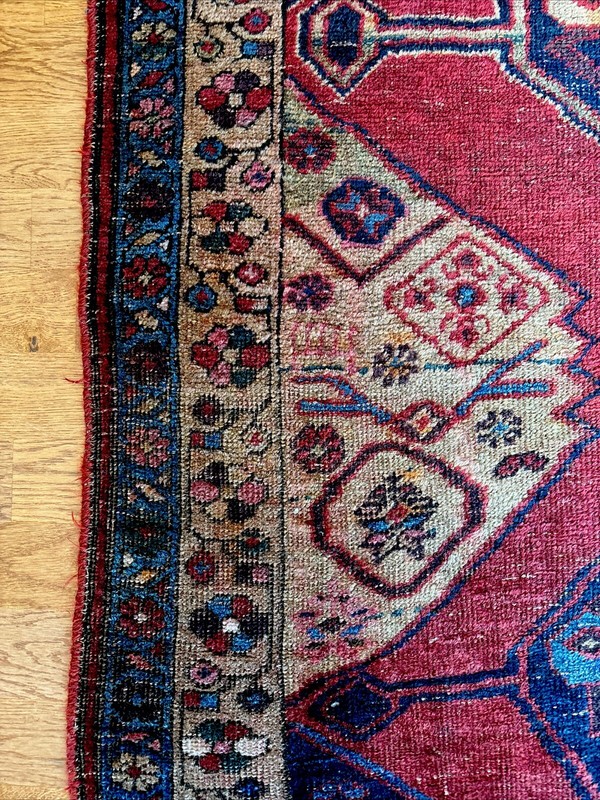 True Antique Kurdish Rug Circa 1880-1900 4x7 Vivid All Natural Dyes 100% Wool gallery
