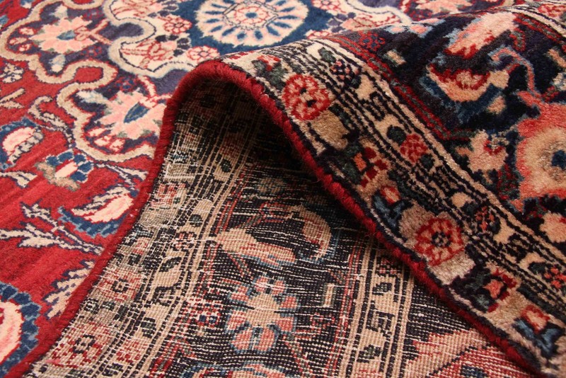 Traditional Vintage Hand-Knotted Area Rug 5'1" x 9'1" Oriental Wool Carpet gallery