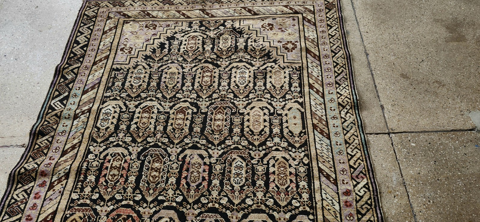 Antique Caucasian Beteh Chilla Carpet 6x11 Circa 1890 gallery