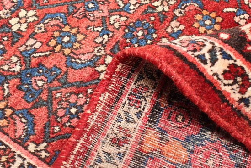 Vintage Hand-Knotted Carpet 4'3" x 6'11" Traditional Oriental Wool Area Rug gallery
