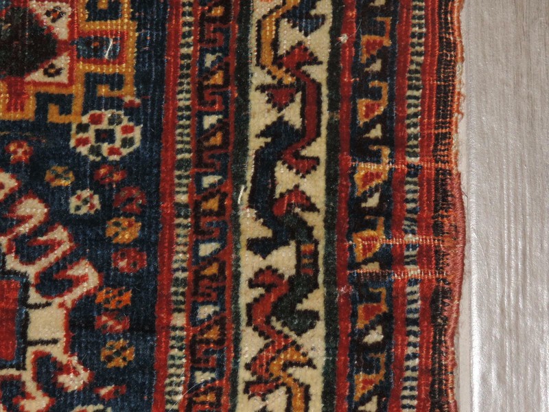 26" x 28" Antique MiddleEastern Wool Bagface gallery