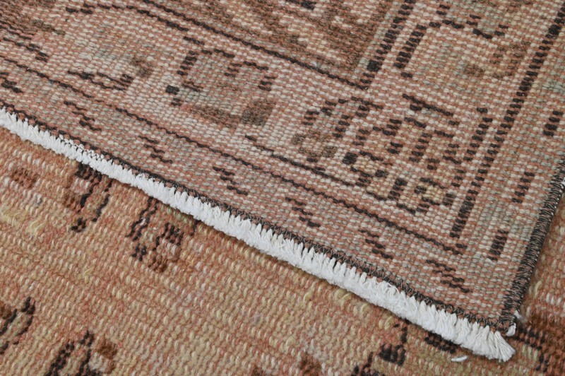 Oushak Turkish Vintage Rug 5x8 Kilim Rug Anatolian Handmade Boho Decor BROWN gallery