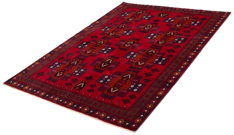 Vintage Traditional Hand-Knotted Area Rug 6'8" x 9'3" Oriental Wool Carpet gallery