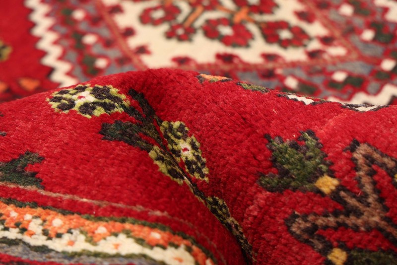 Vintage Traditional Hand-Knotted Area Rug 4'6" x 6'11" Oriental Wool Carpet gallery