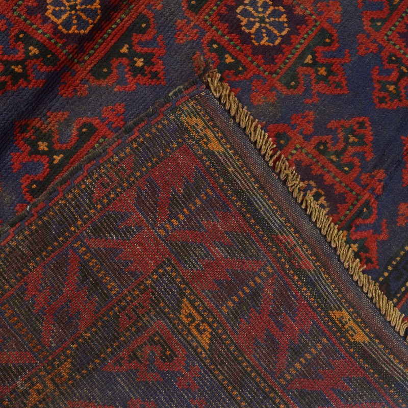 Handmade Afghan Geometric Traditional Kitchen Wool Area Rug 5.2 x 4 Ft -G19689 gallery