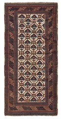 3.5×7.3 Ft Antique Shirvan Rug, East Caucasus, Late 19th Century