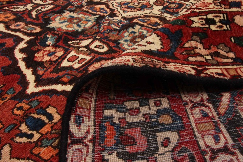 Vintage 6'4" x 9'7" Traditional Hand Knotted Vegetable Dye Wool Area Rug gallery