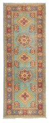 2’1″ x 5’9″ Vintage Hand-knotted Runner Rug Traditional Oriental Wool Carpet