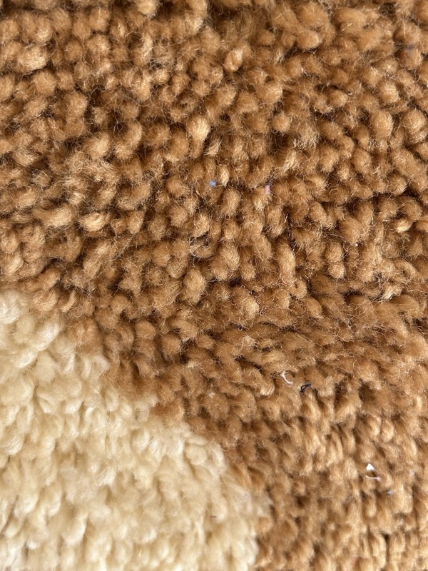 60's DANIA Framed TAEPPER Waves Abstract Danish Rya Rug Mid Century Modern gallery