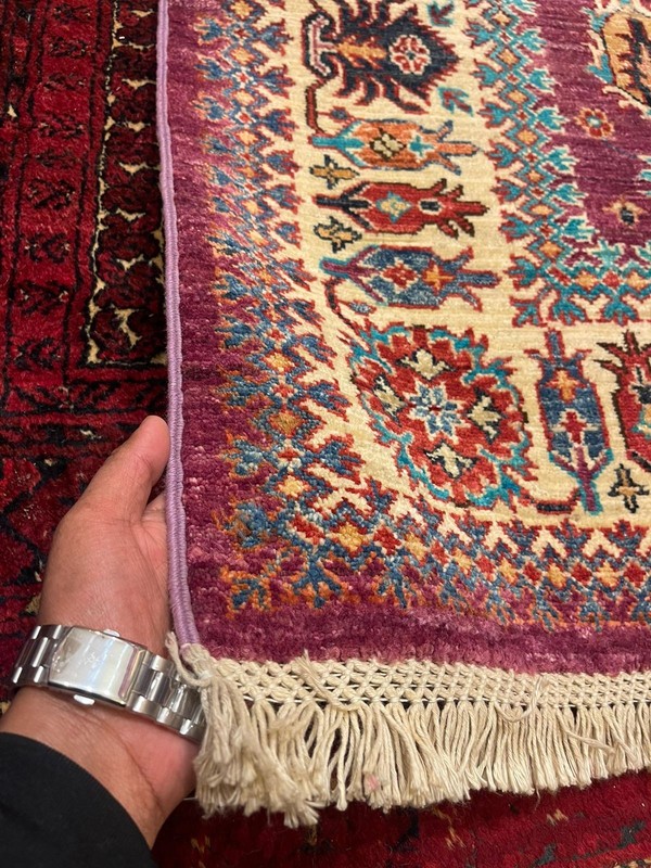 215 X 150 Gorgeous Super Fine Quality Sultani Contemporary Turkoman Carpet gallery