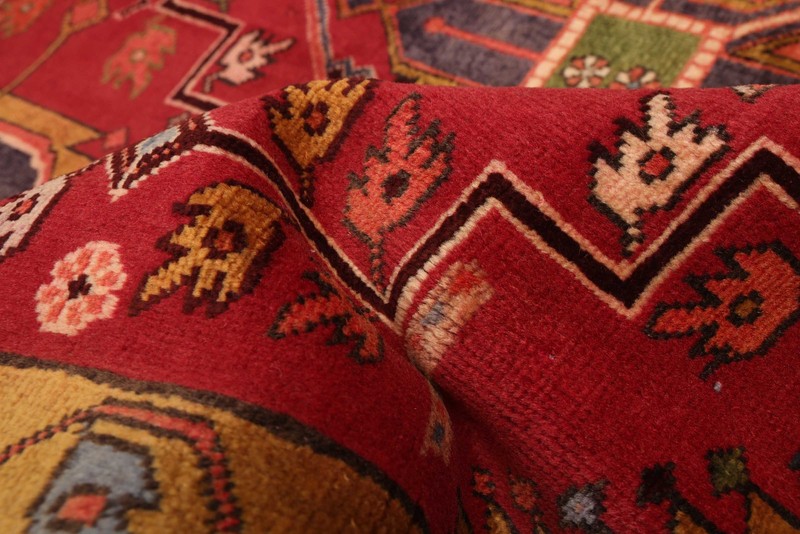 4'3" x 9'8" Vintage Hand-knotted Runner Rug Traditional Oriental Wool Carpet gallery