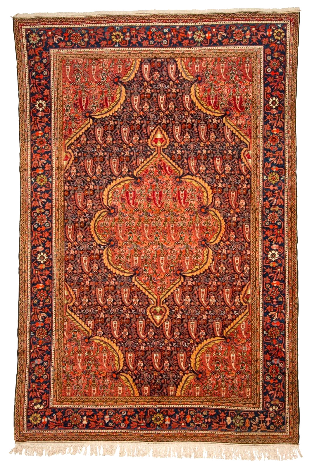 ANTIQUE MISHIN MALAYER ( NORTHWEST PER’SIAN ) Late 19th century 4' 3" x 6' 7' gallery