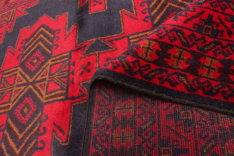 Vintage Hand-Knotted Carpet 4'2" x 6'3" Traditional Oriental Wool Area Rug gallery