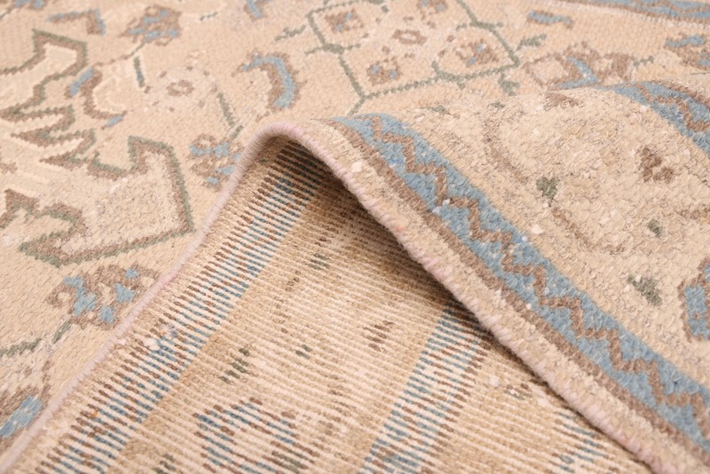 Vintage Hand-knotted Runner Rug 3'2" x 9'10" Traditional Oriental Wool Carpet gallery