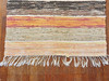 Sunny Bright Hand Made Rag Rug (28 x 73 inches) 1930s gallery