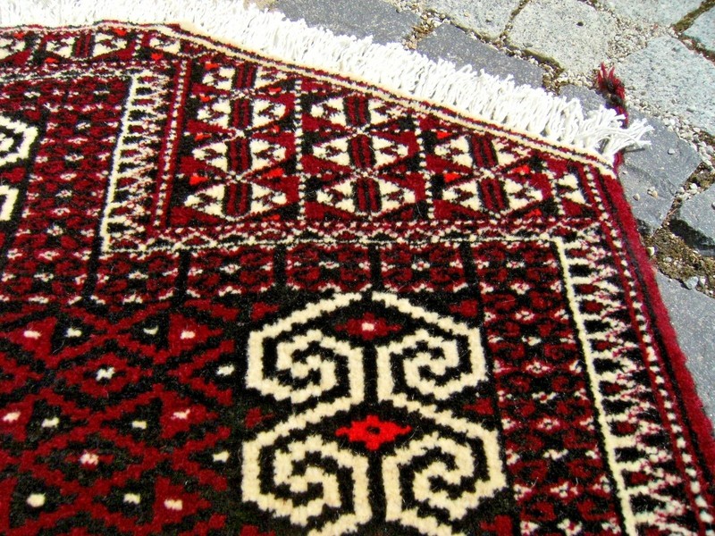 Fabulous Antique Rare Rug 31'' x 45'' Turkoman Tribal Small Yomud Rug Area Rug gallery
