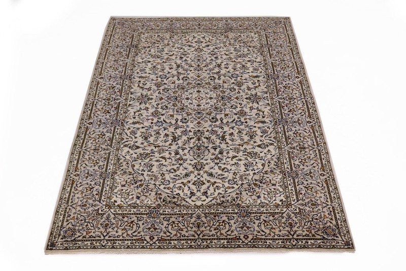 7X10 Beige Semi-Antique Vintage Oriental Rug Classic Style Living Room Carpet gallery