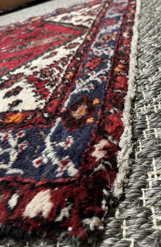 79”x50” Middle Eastern Handmade Wool Rug gallery