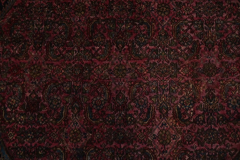 Palace Size Handmade Antique Rug 12x22 Vegetable Dye Pre-1900 Classic Carpet gallery