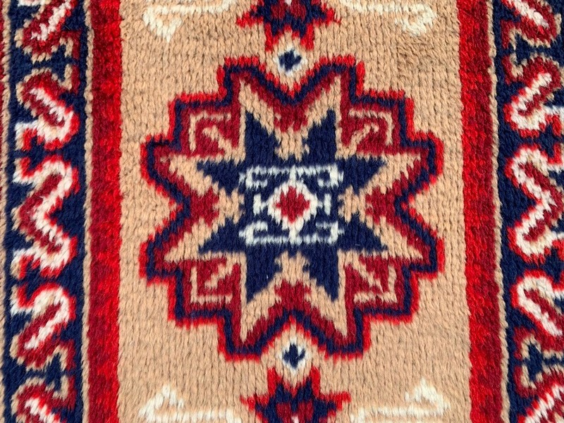 Vintage Mid-Century Scandinavian: Long-Pile Rya Shags, Traditional Rug (2x4 ft.) gallery