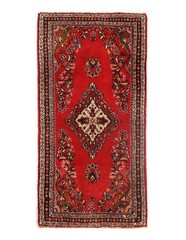 Rust Antique Hand-Knotted Wool Rug 2’3″X 4’4′