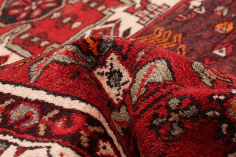 Vintage Hand-Knotted Area Rug 3'2" x 6'4" Traditional Oriental Wool Carpet gallery