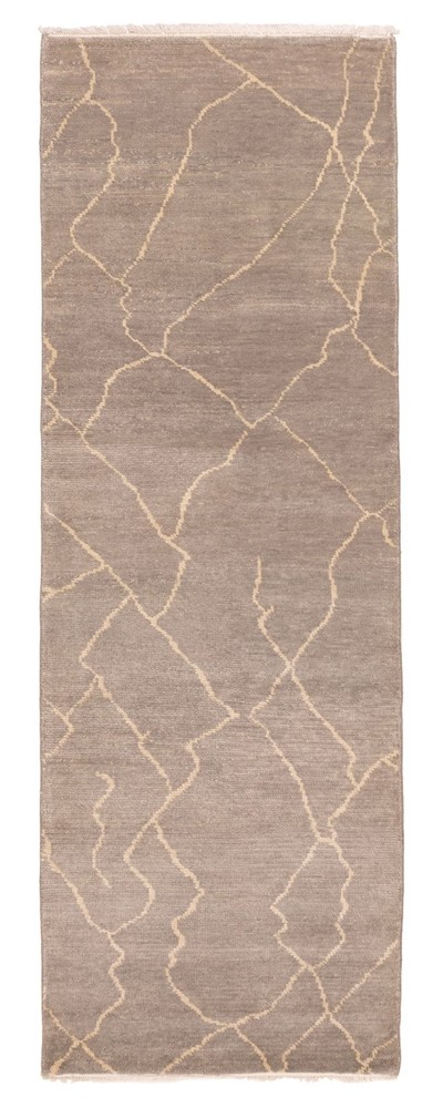 2'6" x 8'0" Vintage Hand-knotted Runner Rug Traditional Oriental Wool Carpet
