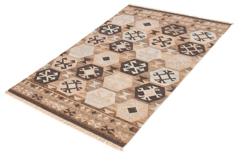 Vintage Hand Woven Area Rug 5'1" x 7'9" Traditional Wool Oriental Carpet gallery