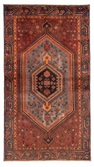 Vintage Traditional Hand-Knotted Area Rug 3’11” x 7’1″ Oriental Wool Carpet
