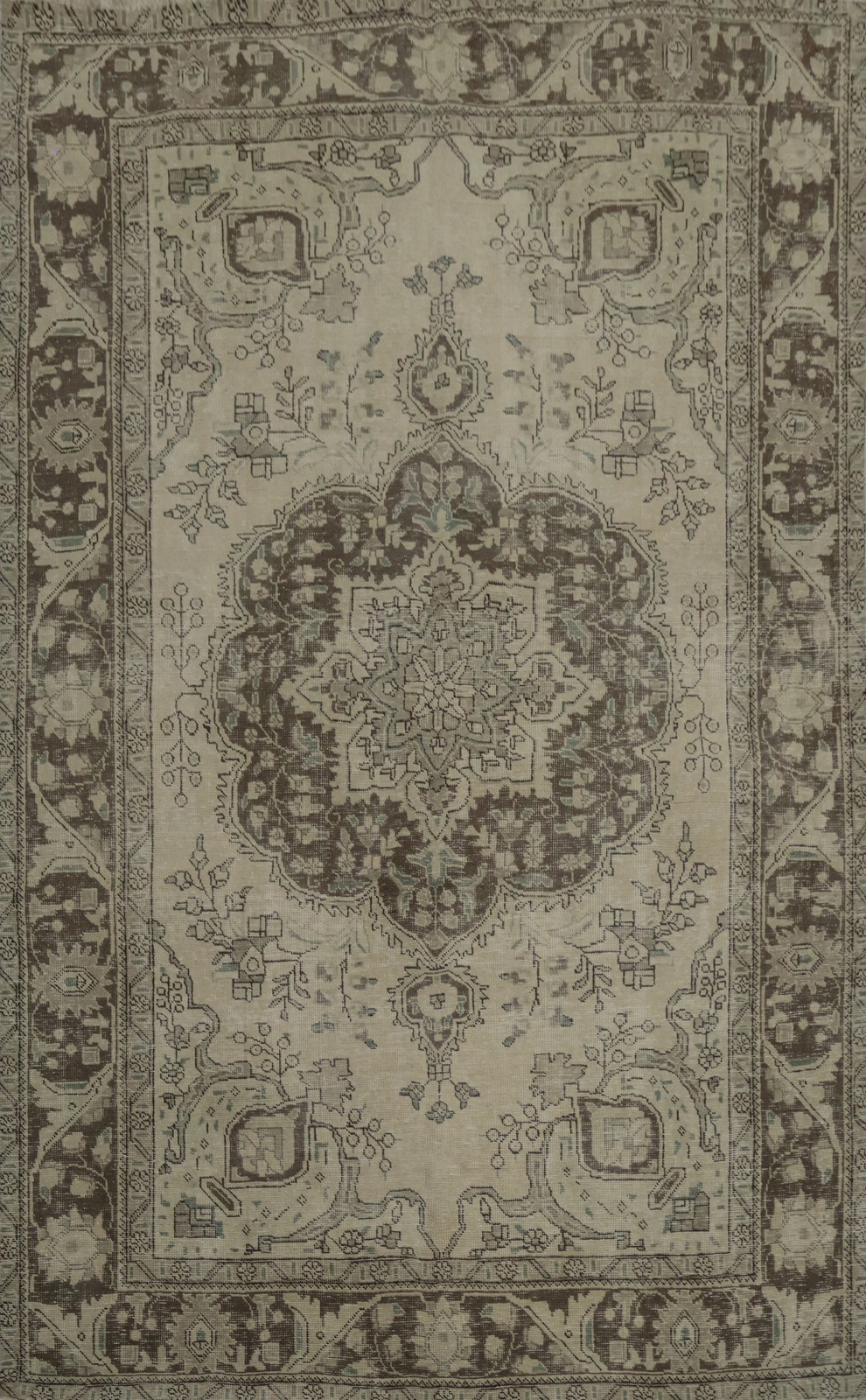 Elegant Ornate Classic Area Rug 7x10 for Traditional Living Spaces Muted Carpet gallery