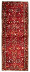 3’7″ x 9’7″ Vintage Hand-knotted Runner Rug Traditional Oriental Wool Carpet