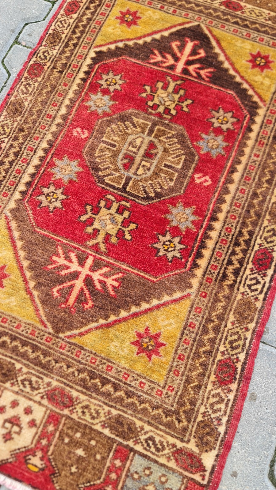 Well Knotted One of a kind Antique Turkish rug gallery