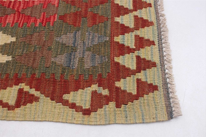 Vintage Hand Woven Area Rug 3'5" x 4'9" Traditional Wool Oriental Carpet gallery