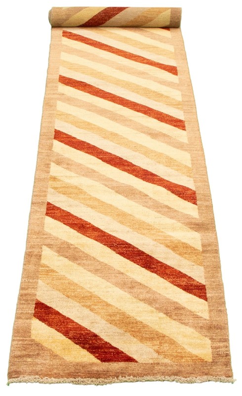 2'5" x 14'7" Vintage Hand-knotted Runner Rug Traditional Oriental Wool Carpet gallery