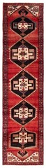 3’3″ x 13’0″ Vintage Hand-knotted Runner Rug Traditional Oriental Wool Carpet