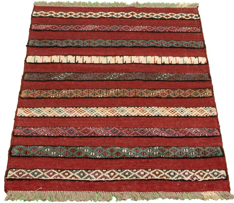 Traditional Vintage Hand-Knotted Area Rug 3'6" x 5'0" Oriental Wool Carpet gallery