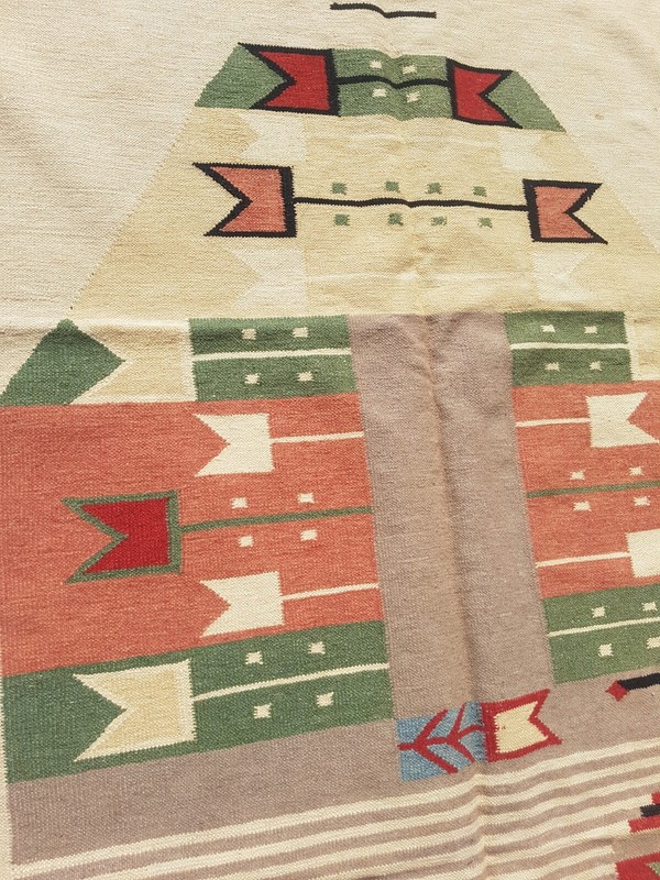Vintage Traditional Handmade Beautiful Turkish Floor Rug 285x190 cm gallery