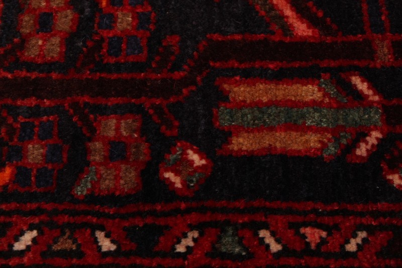 Vintage 3'6" x 8'2" Traditional Hand Knotted Vegetable Dye Wool Area Rug gallery
