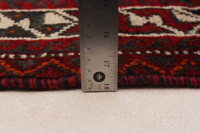 Vintage 3'7" x 5'4" Traditional Hand Knotted Vegetable Dye Wool Area Rug gallery