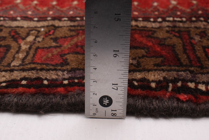 3'6" x 9'7" Vintage Hand-knotted Runner Rug Traditional Oriental Wool Carpet gallery