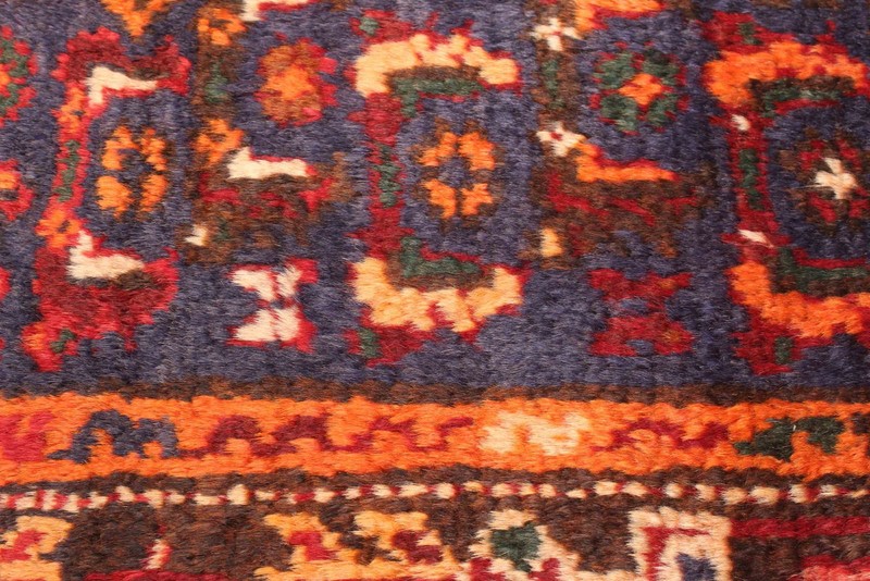 Traditional Vintage Hand-Knotted Area Rug 4'3" x 6'1" Oriental Wool Carpet gallery
