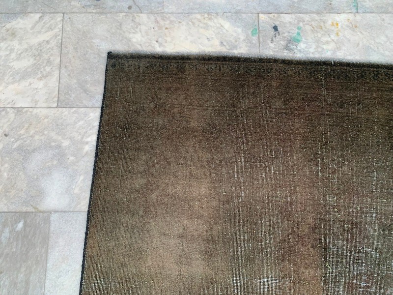 Vintage Afghan Rug, Zero Pile Muted Rug, Traditional Area Carpet (7x9 ft.) gallery