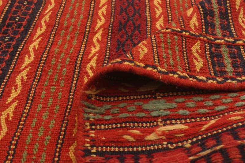 Vintage 3'4" x 4'9" Traditional Wool Hand Woven Oriental Area Rug gallery