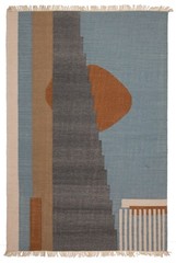 Vintage Hand Woven Area Rug 5’2″ x 7’10” Traditional Wool Oriental Carpet