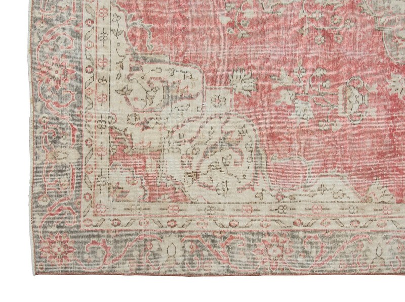 Area Rug,Oushak Rug,Turkish Rug,Vintage Rug,Turkish Oushak, 6.9 x 10.2 feet gallery