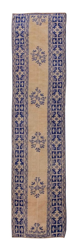Runner Rug,Turkish Runner,Vintage Runner,Oushak Rug,Floor Rug, 2'4 X 11'1 feet gallery