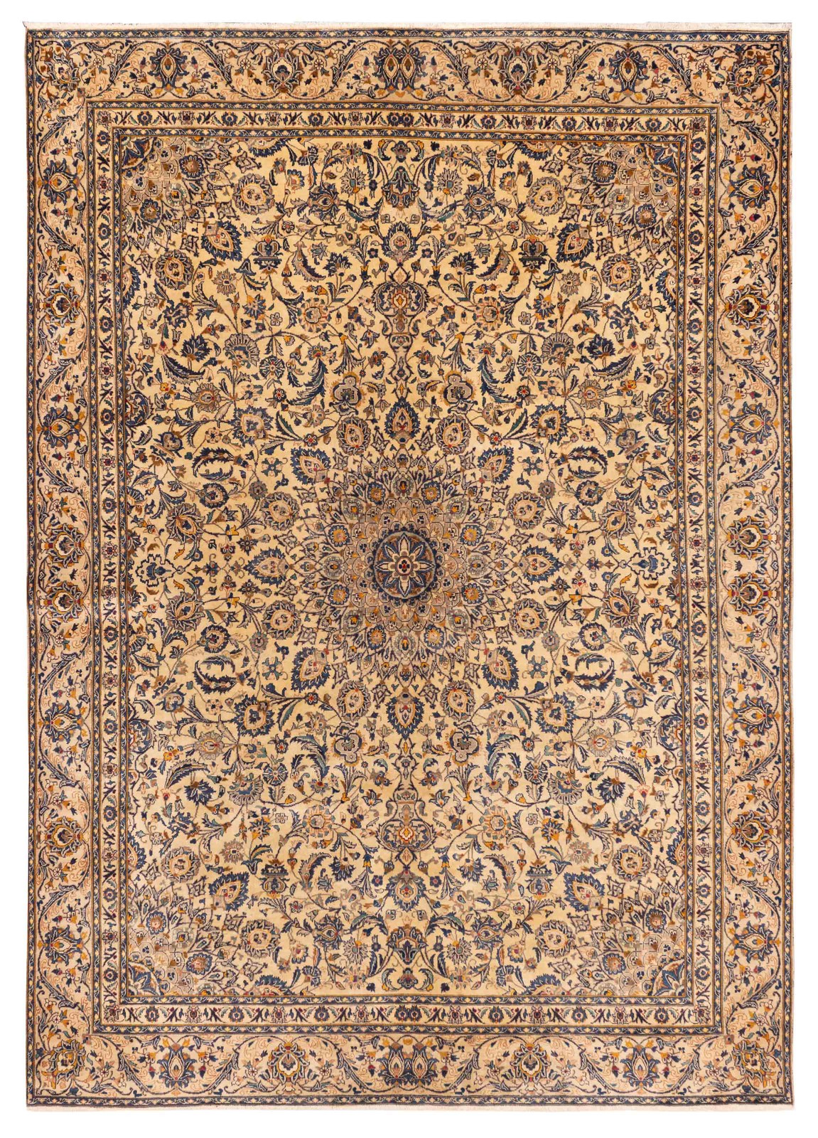 Vintage 8'7" x 12'0" Traditional Hand Knotted Vegetable Dye Wool Area Rug gallery