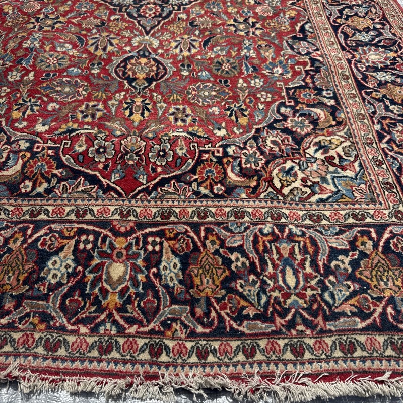 Antique Hand knotted wool rug Kasha 7’1”/4’3”very good condition See Photo gallery