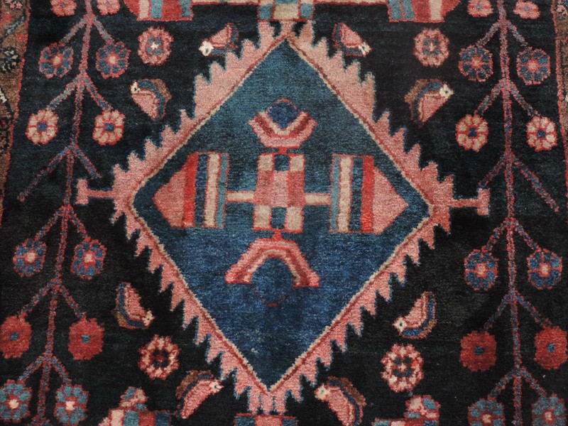 4x13ft. Semi Antique Malayer Wool Runner gallery